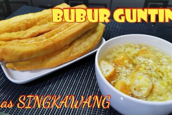 Bubur Gunting Khas Singkawang Paling Nikmat