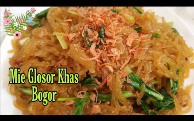Resep Mie Glosor Kuliner Ramadhan Khas Bogor
