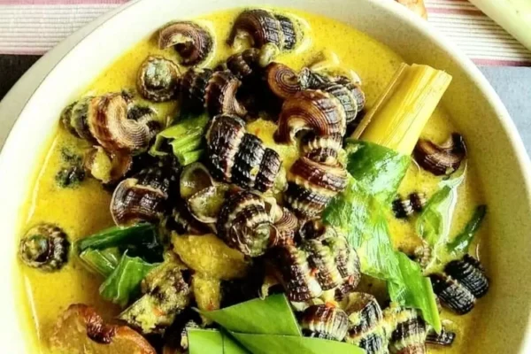 Gulai Siput Sedut ala Melayu