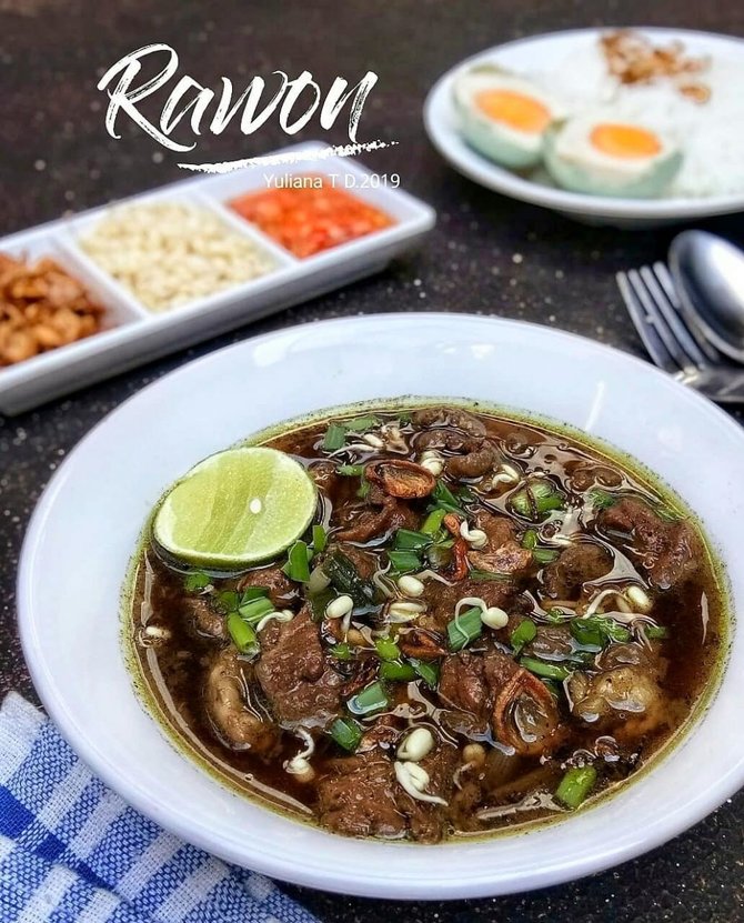 Rawon Daging Sapi Makanan Khas Jawa